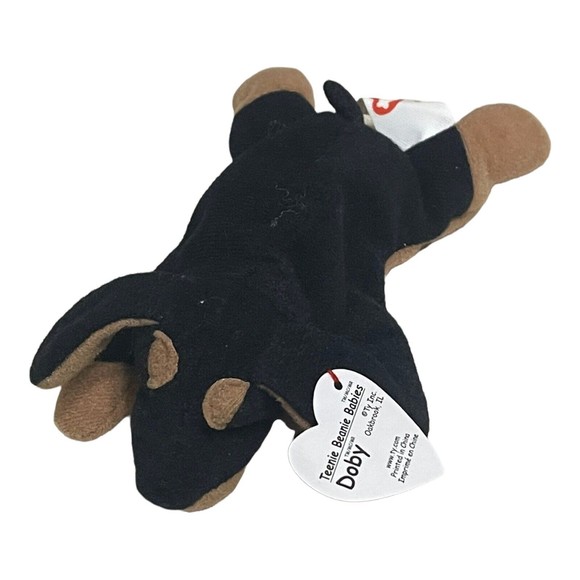 Lot Of 4 McDonalds TY Teenie Beanie Babies 1993 Pinchers, Inch, Doby, Zip - Picture 8 of 10